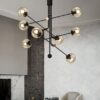 Railighon Sticks and Balls Hanging Lamp-8 head-Lifestyle
