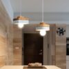 Ranusa Nordic Wood-top Pendant Lamp-dining-lamp