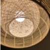 Rattatra Rattan Shade Pendant Lamp -detailed