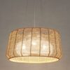 Rattatra Rattan Shade Pendant Lamp - Large