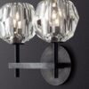 Thorpjornsen Wall Lamp-black-double head