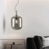 Tinurka Glass Eggs Pendant Lamp - grey-tinted