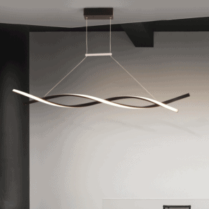 Twenkar Twister Modern Art Pendant Lamp-black