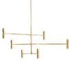 Vilroldo Crown Hanging Lamp-gold-12-head