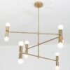 Vilroldo Crown Hanging Lamp-gold-12-head-model