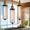 Vindican Long Cage Pendant Lamp-set