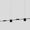 Yaristinn Pods on Sticks Hanging Lamp-6-head model-black