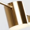 Yaristinn Pods on Sticks Hanging Lamp-lamp shade closeup-gold