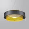 Sindora Slim Drum Pendant Lamp - black