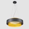 Sindora Slim Drum Pendant Lamp - black lot