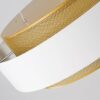 Sindora Slim Drum Pendant Lamp - white closeup
