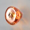 Moltennda Molten Lava Wall Lamp-rose-gold