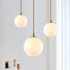 Gasuka Copper Round Globe Pendant Lamp