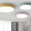 Colourful Slim Round Ceiling Lamp Bedside lights