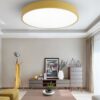 Colourful Slim Round Ceiling Lamp Dining Room lights