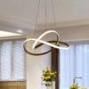 Curved Lines Pendant Light Entrance lights