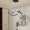 Curved Lines Pendant Light Modern Lightings