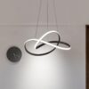 Curved Lines Pendant Light Reading Area Lamp