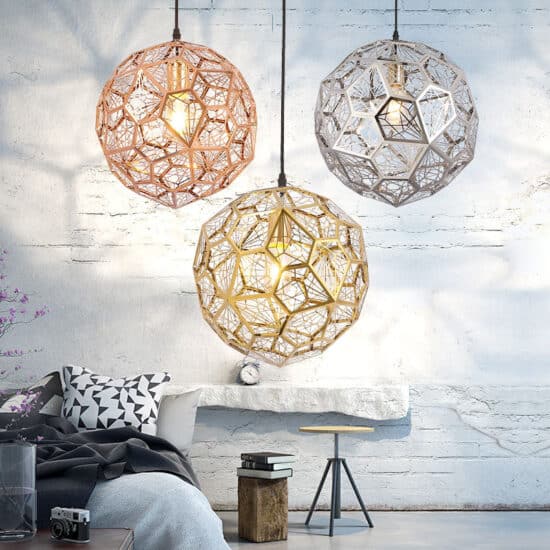 Eldone Modern Sophisticated Web Pendant Lamp