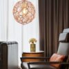 Eldone Modern Sophisticated Web Pendant Lamp Reading Area