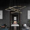 Laguuse Polygonal Large Rings Pendant Lamp