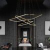 Large Rings Pendant Lamp Glamorous lightning