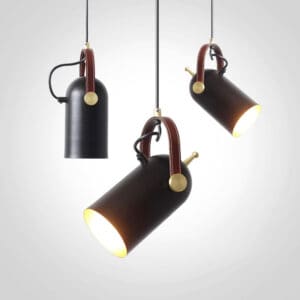 Laurins Leather Strap Spotlight pendant lamps