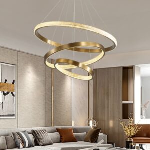 Linkaaln Multiple Rings Pendant Lamp - triple