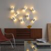 Minimalist Shell Wall Lamp Dining Room lights