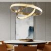Multiple Rings Pendant Lamp Luxury Design lights