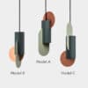 Pernille-Coloured-Shapes-Tall-Vase-Pendant-Lamp---tri-models