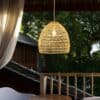 Rattan Dome Pendant Lamp Bar Counter lights