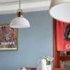 Top Glass Shade Pendant Lamp Living Room lights