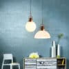 Top Glass Shade Pendant Lamp Nordic lights