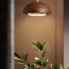 Wood Dome Pendant Lamp Restaurant lights