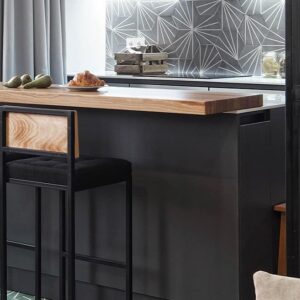 Metallic Chic Pot-Lid Pendant Bar lamps