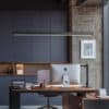 Wood Ends Linear Lamp Office lights