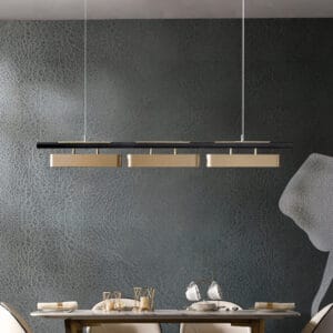 Hoveedo Modern Sleek Long Bar Pendant Lamp