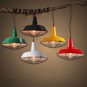 Osvaldinn Pot Cover Web Cage Pendant Lamp