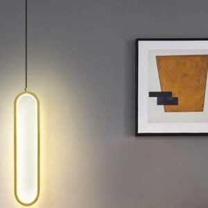 Oval Glow Ring Pendant Lamp Bar Counter lights