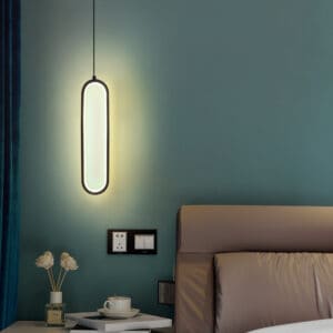 Steinunn Modern Oval Glow Ring Pendant Lamp