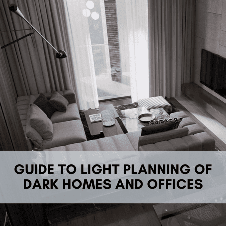 GUIDE TO LIGHT PLANNING OF DARK HOMES AND OFFICES