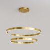 Lacrosheen C-shape Ring Hanging Lamp double ring