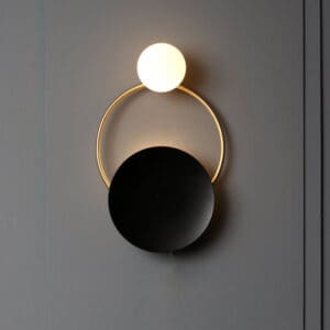 Persheen Modern Ring Wall Lamp