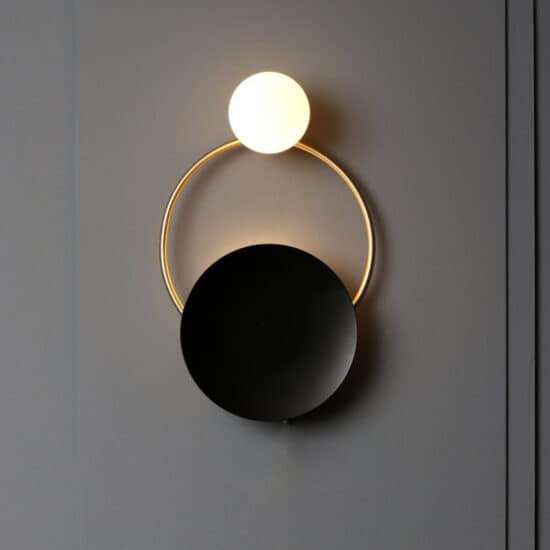 Persheen Modern Ring Wall Lamp