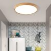 Divana Scandinavian Wooden Round and Slim Ceiling Lamp kitchen lighting