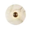 Gillis Marble Round Plate Wall Lamp