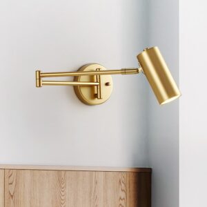 Hurquano Adjustable Twin Arm Wall Lamp