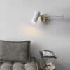 Hurquano Adjustable Twin Arm Wall Lamp white living lighting