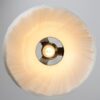 Jonas White Flower Pendant Light bottom view